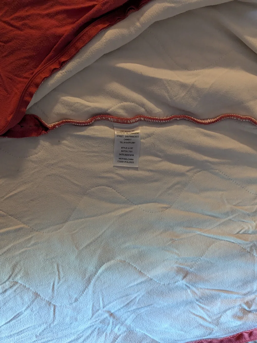 Quince Sleeveless Sleep Sack- Dusty Rose 2.5 TOG